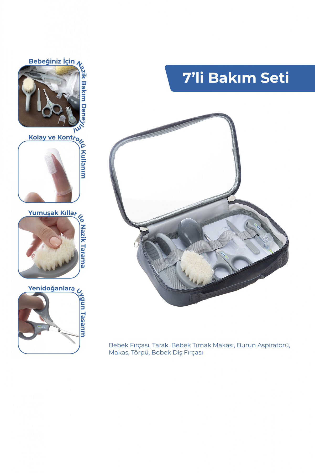 Babyjem Yenidoğan Bebek Hediye Seti 10 Parça fotoğrafı 2 (önizleme)