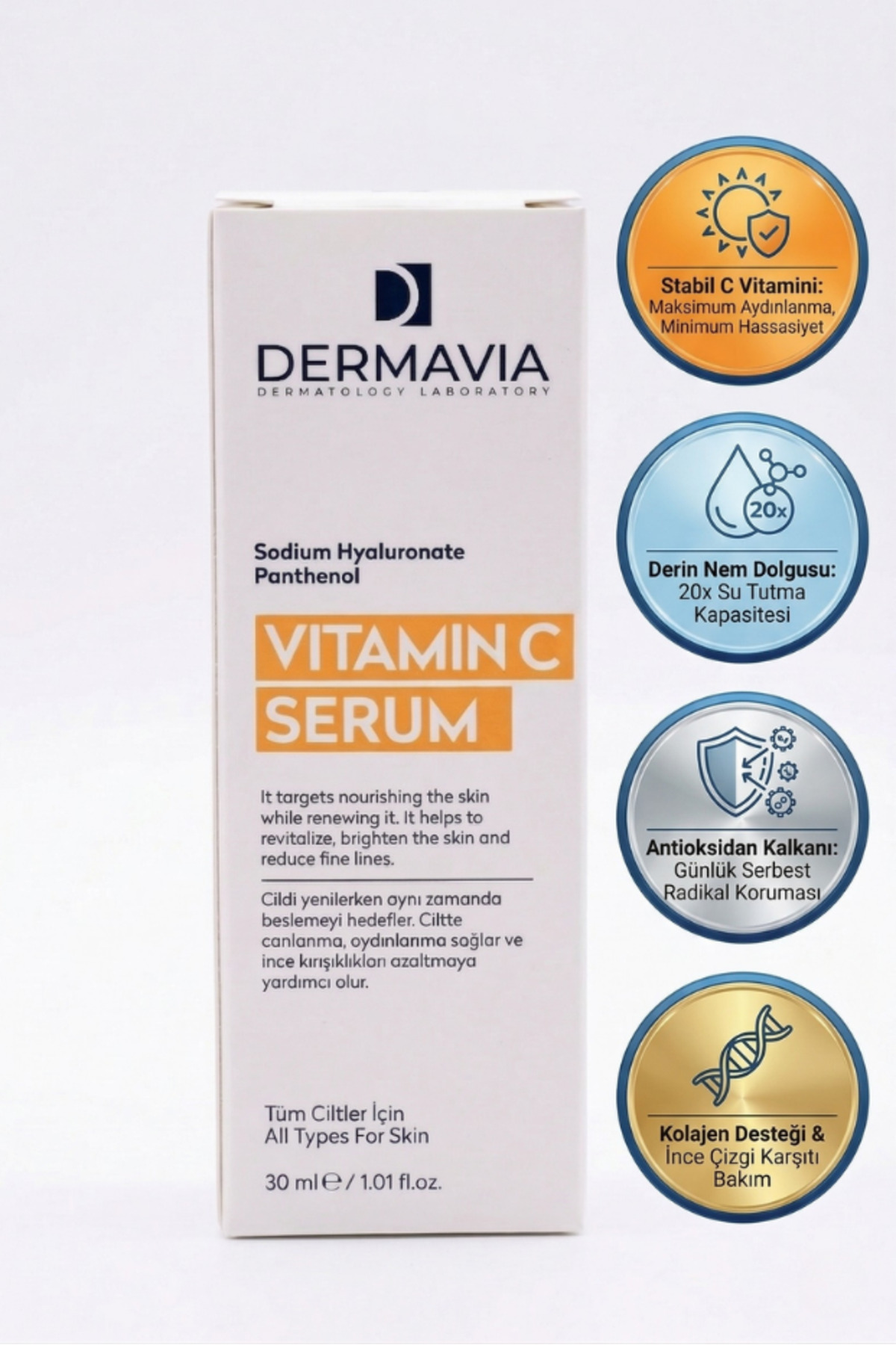 Aydınlatıcı Leke Karşıtı Vitamin C Serumu 30 Ml Parlak Dayanıklı Görünüm — 326530 — تصویر 2 از 5