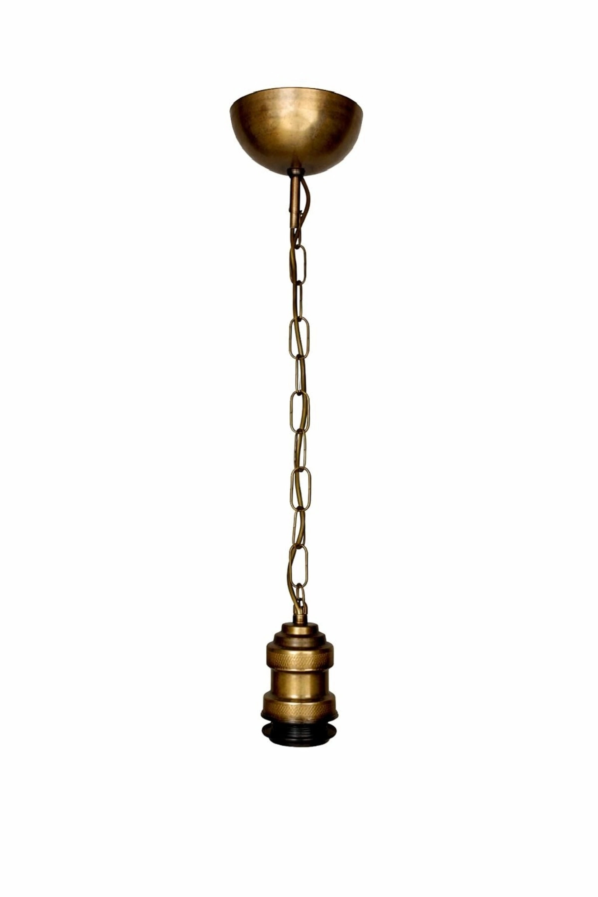 Decorative Pendant Chandelier Head Attachable E27 Holder 60cm Metal Chain Antique B05