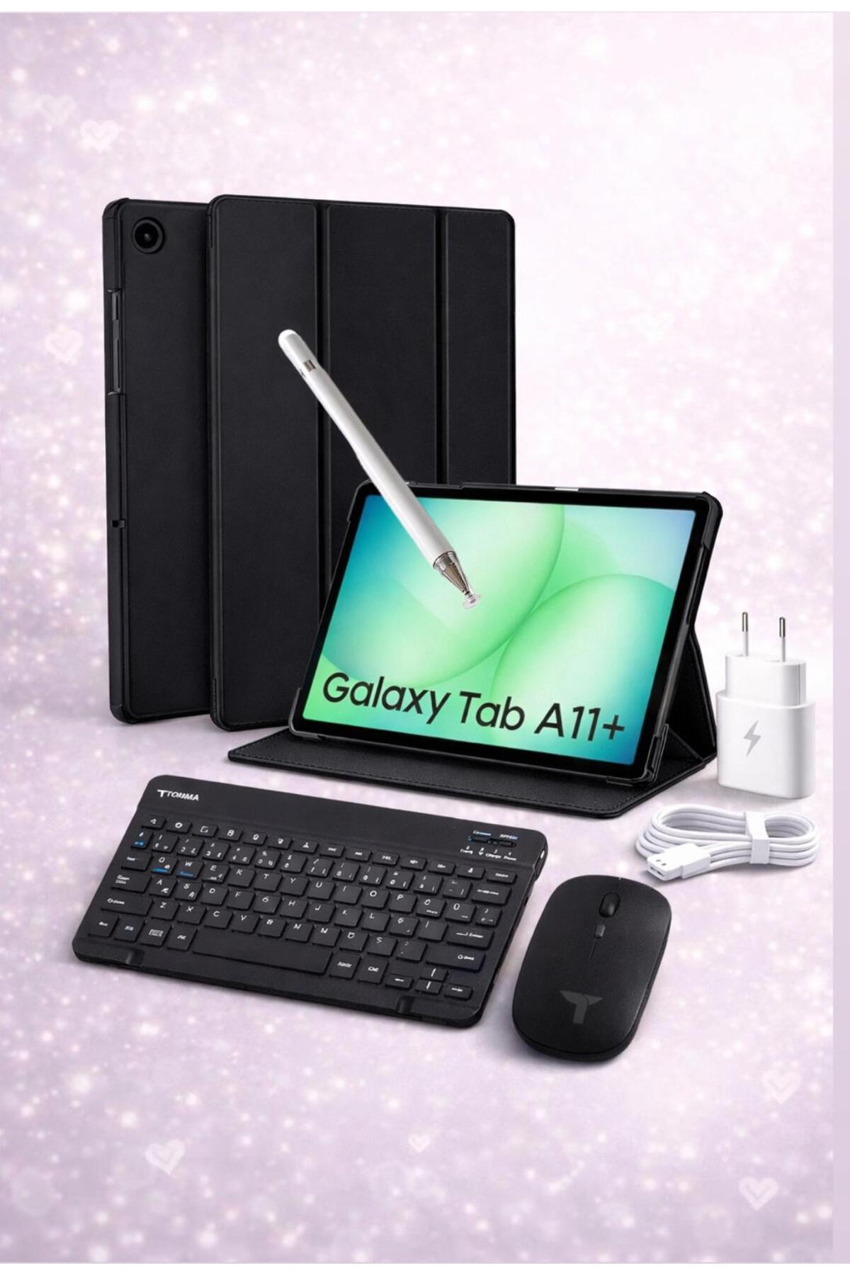 Samsung Galaxy Tab A9 Plus 8 GB 256 GB 11 İNÇ (KALEM HEDİYE) Kılıf Başlık Cam Klavye Mouse Türkiye Garantili