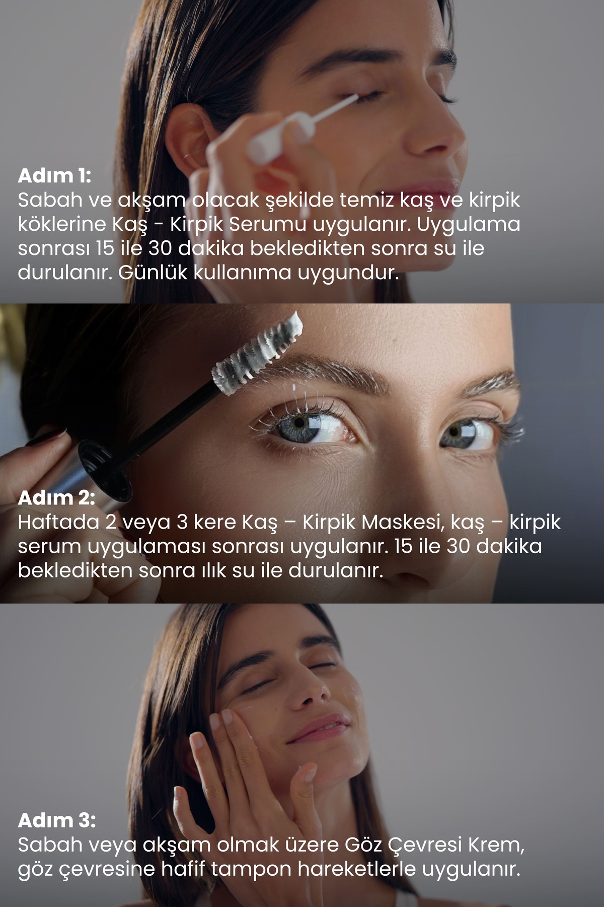 Kaş, Kirpik ve Göz Çevresi Bakım Seti Vegan — CGL1034 — تصویر 4 از 7