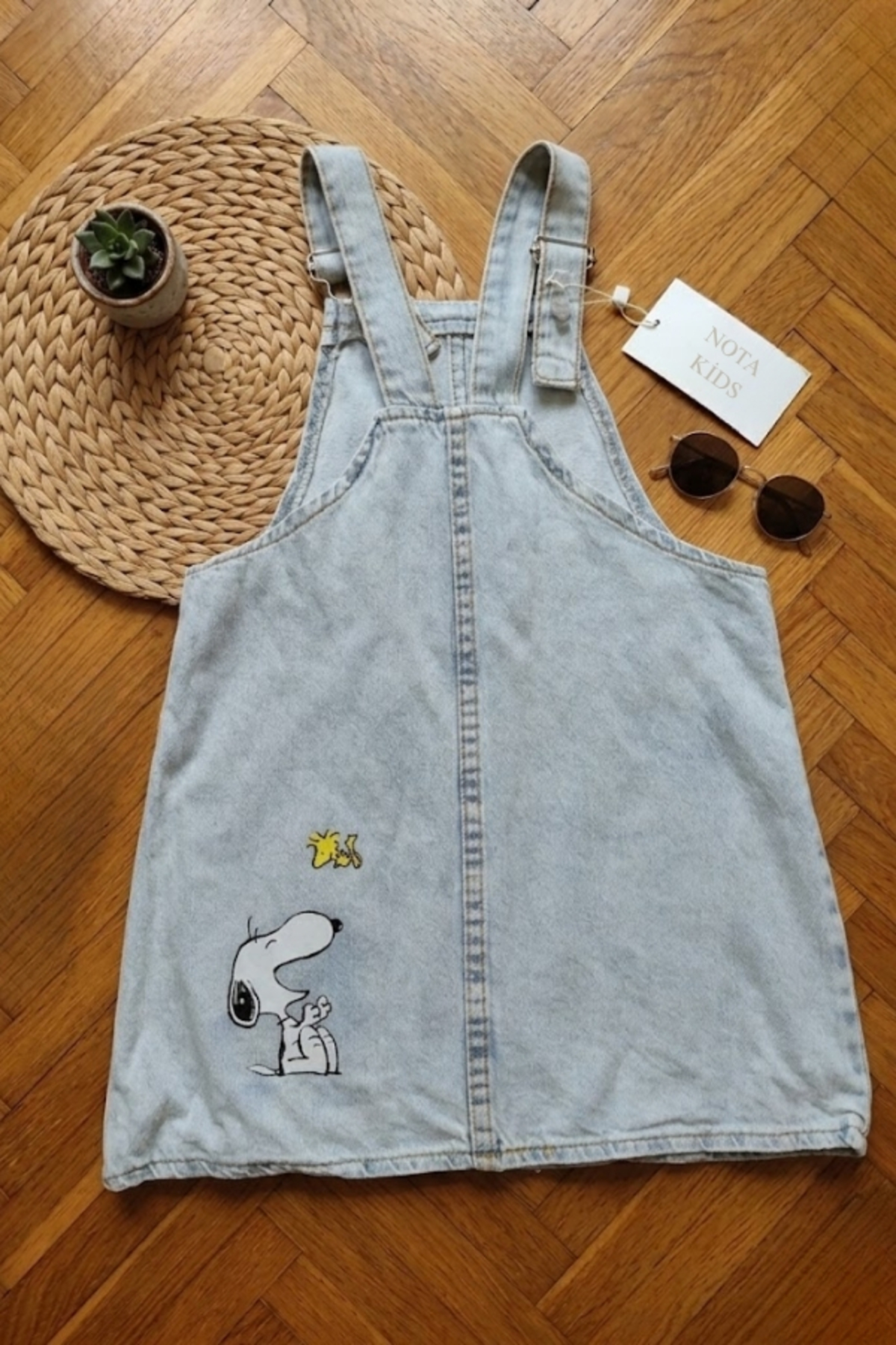 BIDI BIDI Denim Kız Çocuk Jile Elbise fotoğrafı 4 (önizleme)