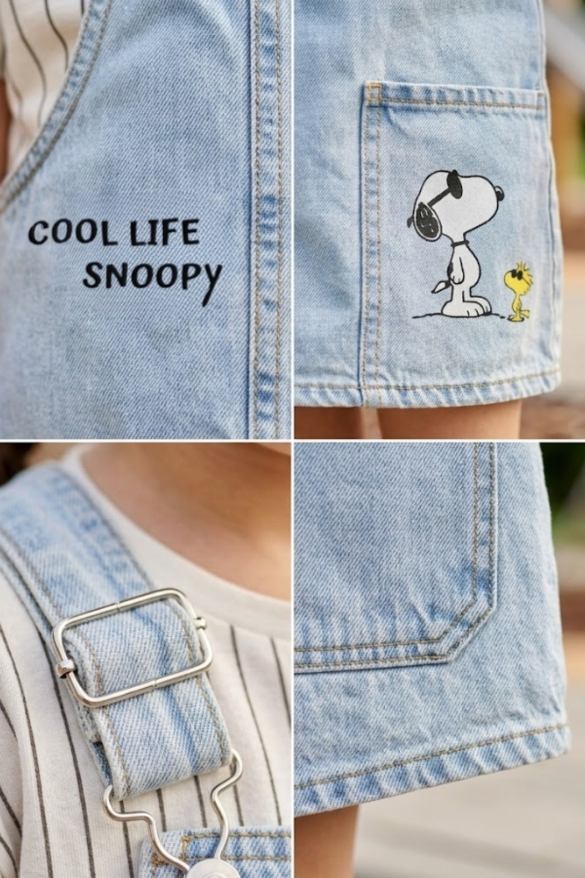 BIDI BIDI Denim Kız Çocuk Jile Elbise fotoğrafı 5 (önizleme)