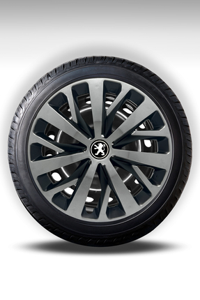 FRWY Peugeot Araçlar İçin Universal 15" inç 4 Adet 1 Takım Jant Kapağı ( 301 ...