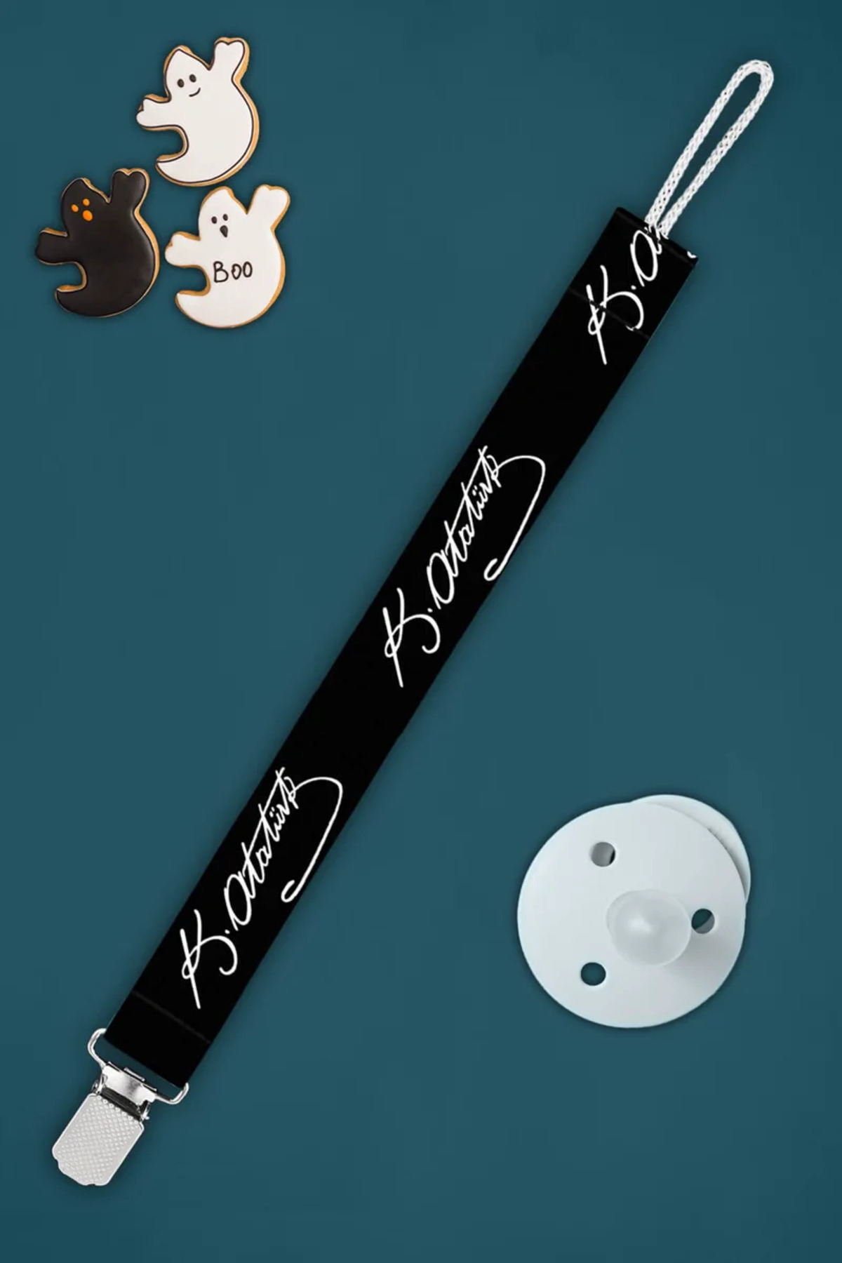 Apptakı Mustafa Kemal Atatürk Bebek Emzik Askısı Emzik Zinciri Emzik Tutacağı Emzirme Aksesuarı - EMZ0012 fotoğrafı 2 (önizleme)