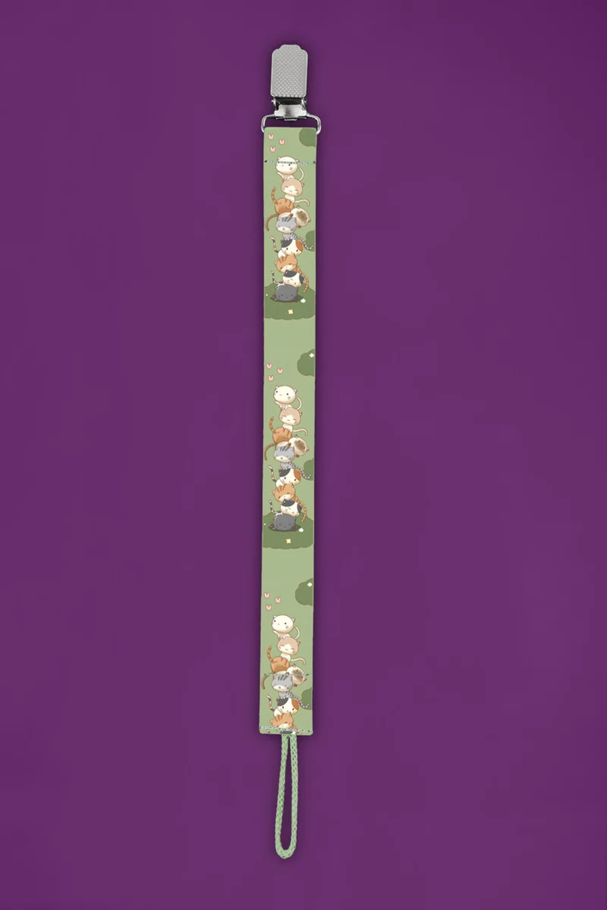 Apptakı Yavru Kediler Bebek Emzik Askısı Emzik Zinciri Emzik Tutacağı Emzirme Aksesuarı - EMZ0005 fotoğrafı 2 (önizleme)