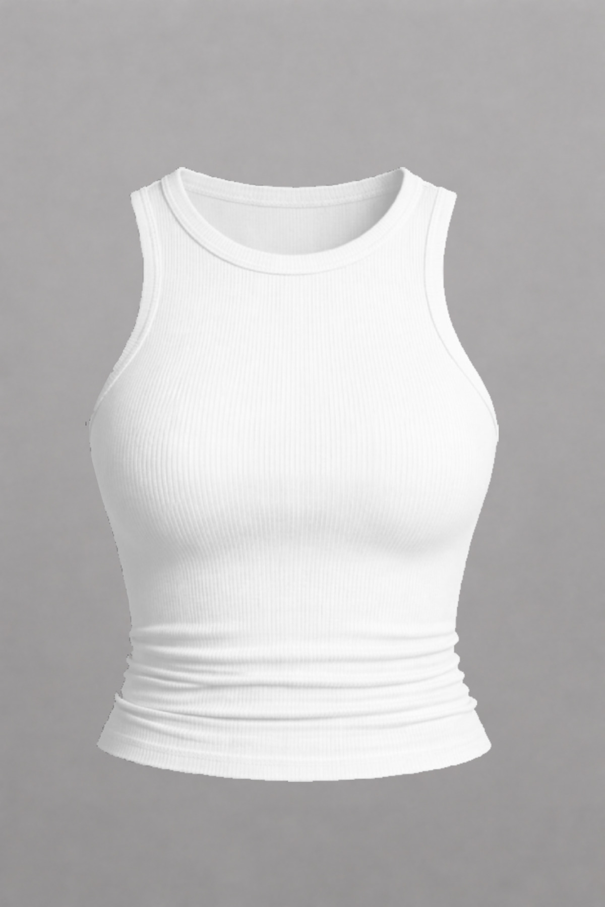 Lenezza  Kadın 3.lü Paket Kaşkorse Kumaş Siyah Beyaz Bordo Geniş Askılı Basıc Crop Top Bluz - Görsel 4