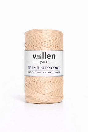 vollen yarn 1.5mm-150mt Polyester Makrome Ipi, Supla Ipi, Çanta Ipi, Bileklik...