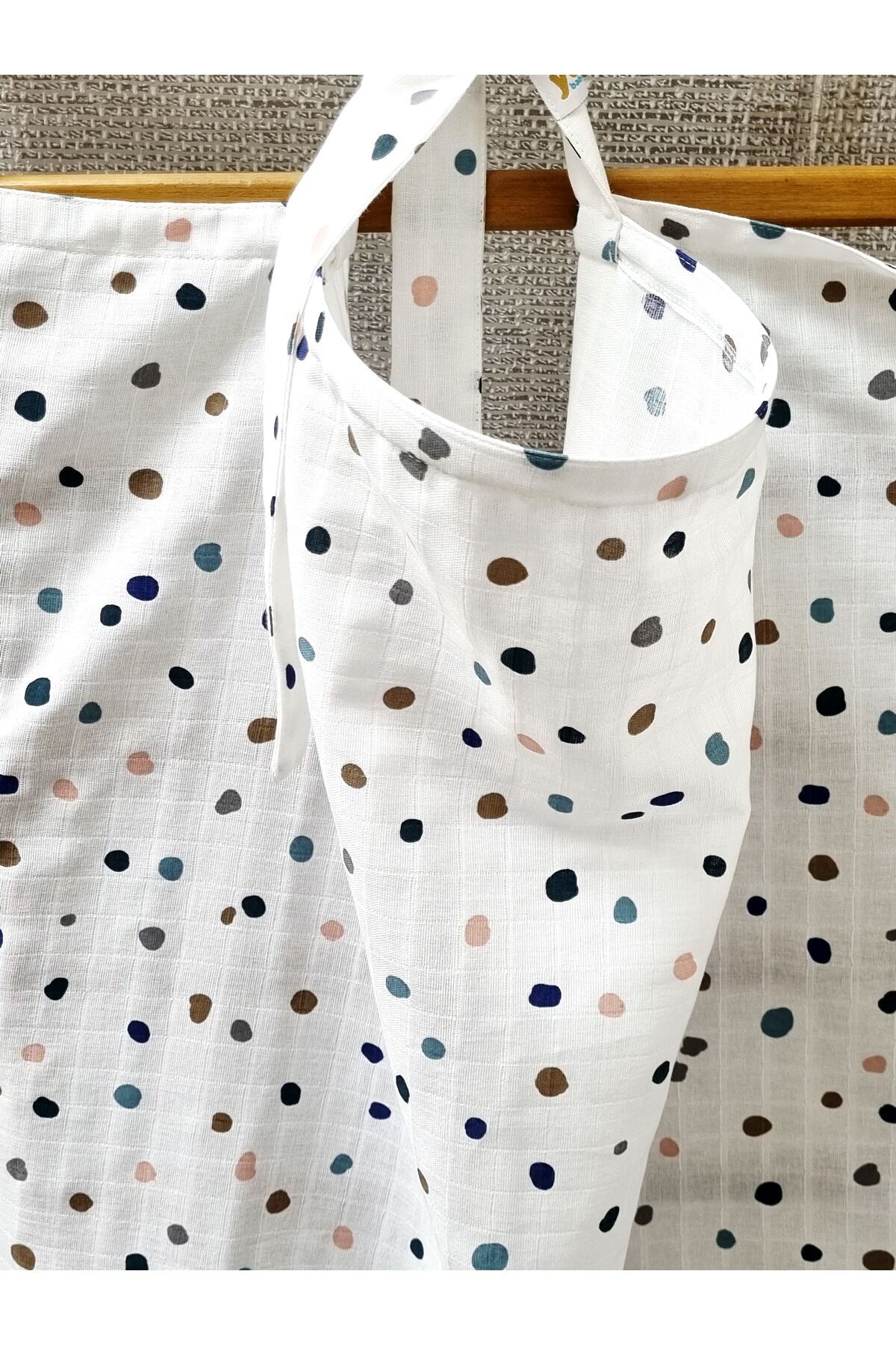 Yada Baby %100 Organik Pamuktan Müslin Emzirme Önlüğü (kumaşlarımız Sertifikalıdır) fotoğrafı 3 (önizleme)