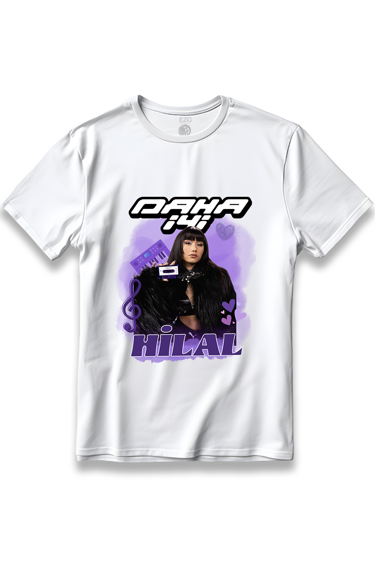 EZG Business  Manifest Daha İyi Hilal Baskılı T-Shirt Unisex %100 Pamuk Nefes Alan Kalın Kumaşlı Tişört