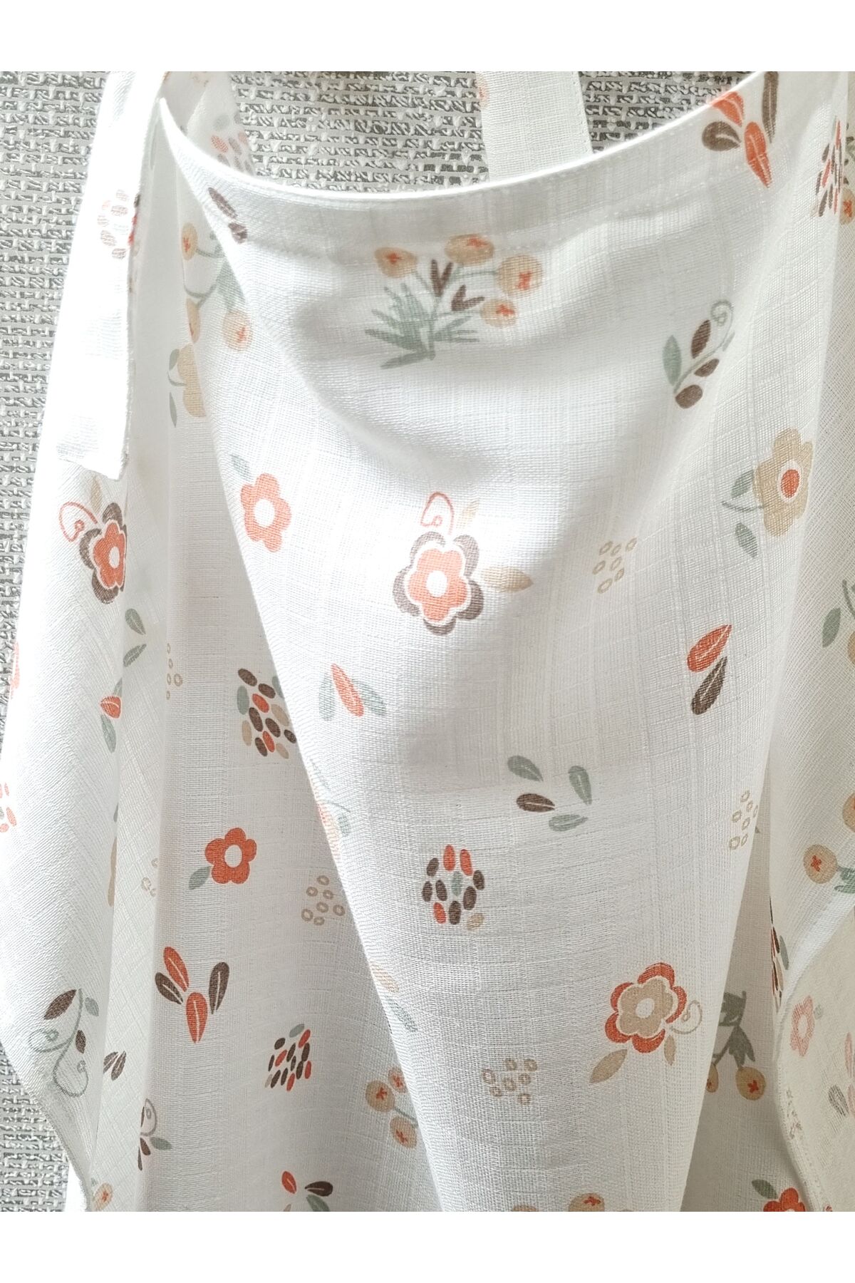 Yada Baby %100 Organik Pamuktan Müslin Emzirme Önlüğü (KUMAŞLARIMIZ SERTİFİKALIDIR) fotoğrafı 3 (önizleme)