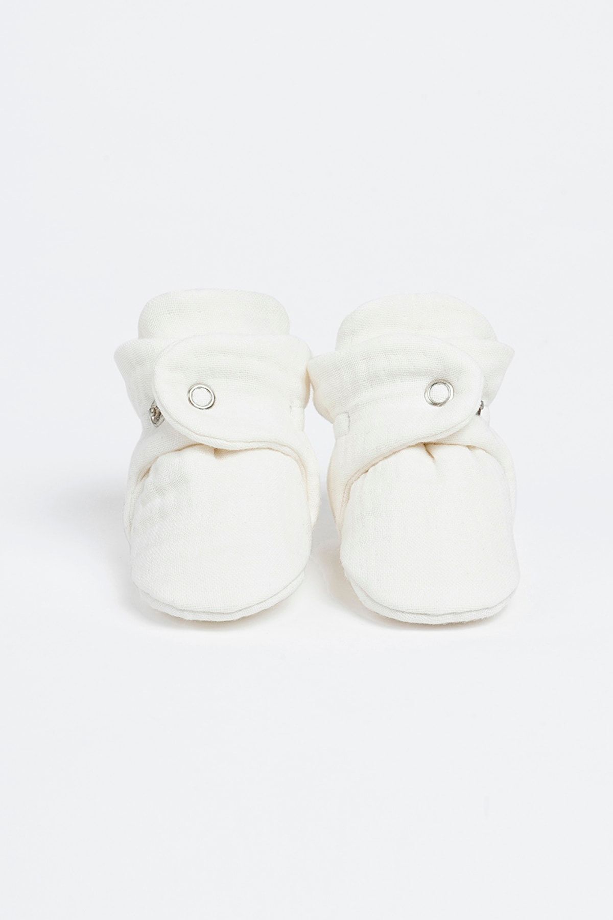 Organic Cotton Muslin Baby Shoes, Newborn Summer Snoozies