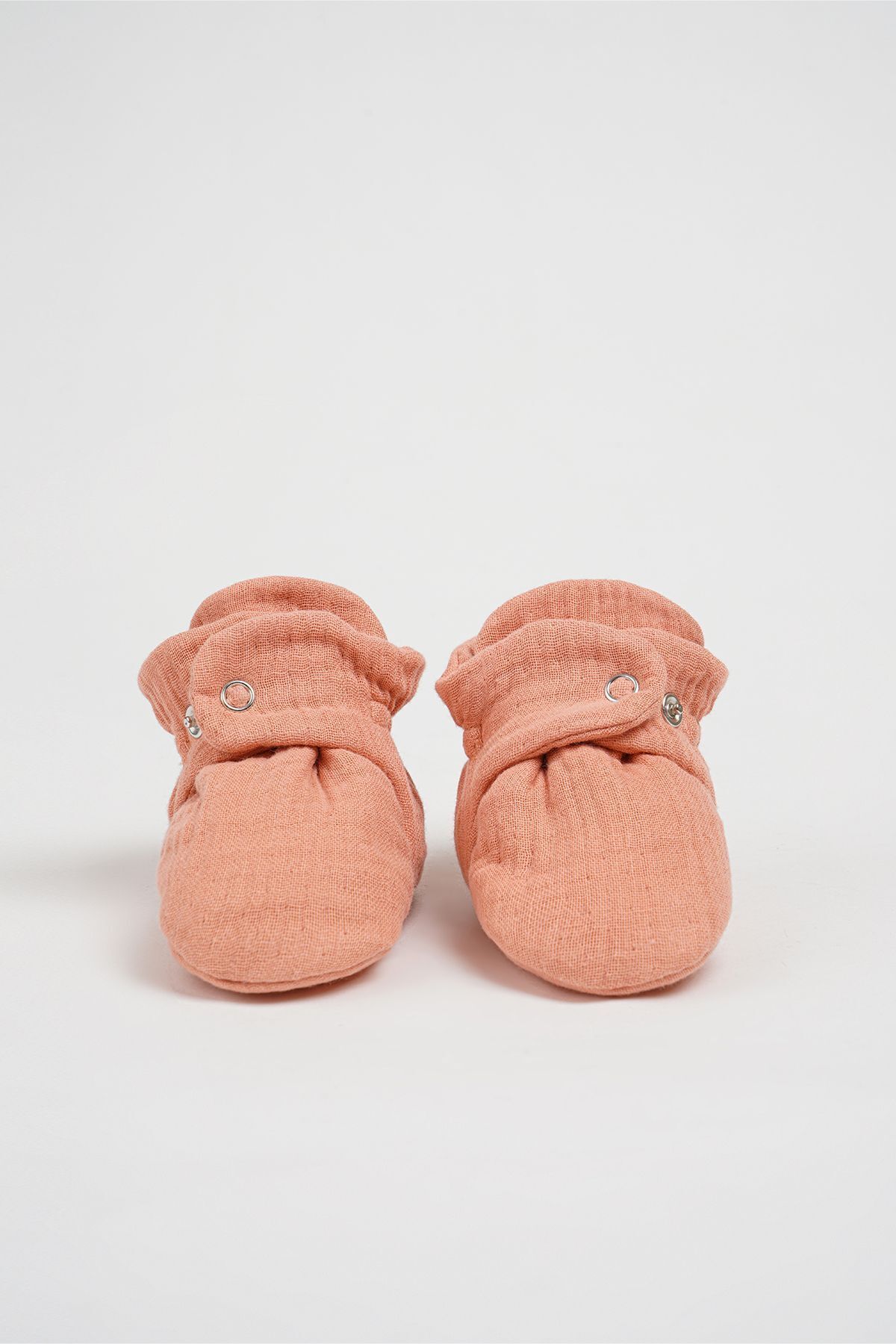 Organic Cotton Muslin Baby Shoes, Newborn Summer Snoozies