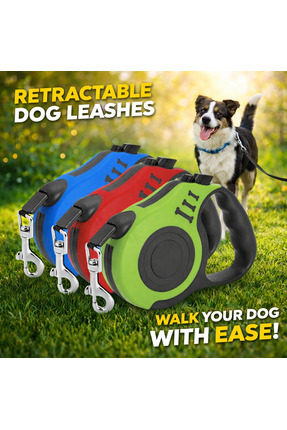 genel tr Köpek tasması 5 mt . makaralı otomatik