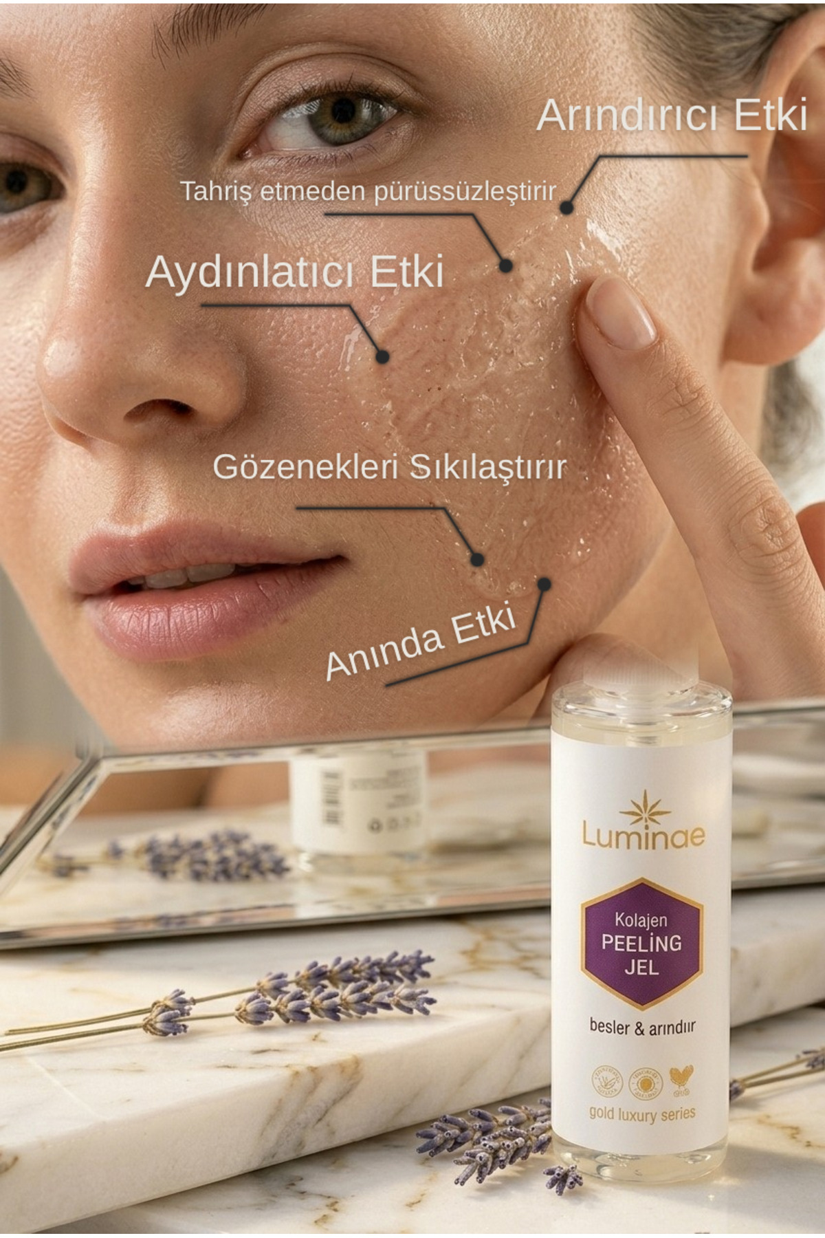 Arındırıcı ve Aydınlatıcı Yüz Peeling Jeli 150ML — p1212 — تصویر 2 از 6