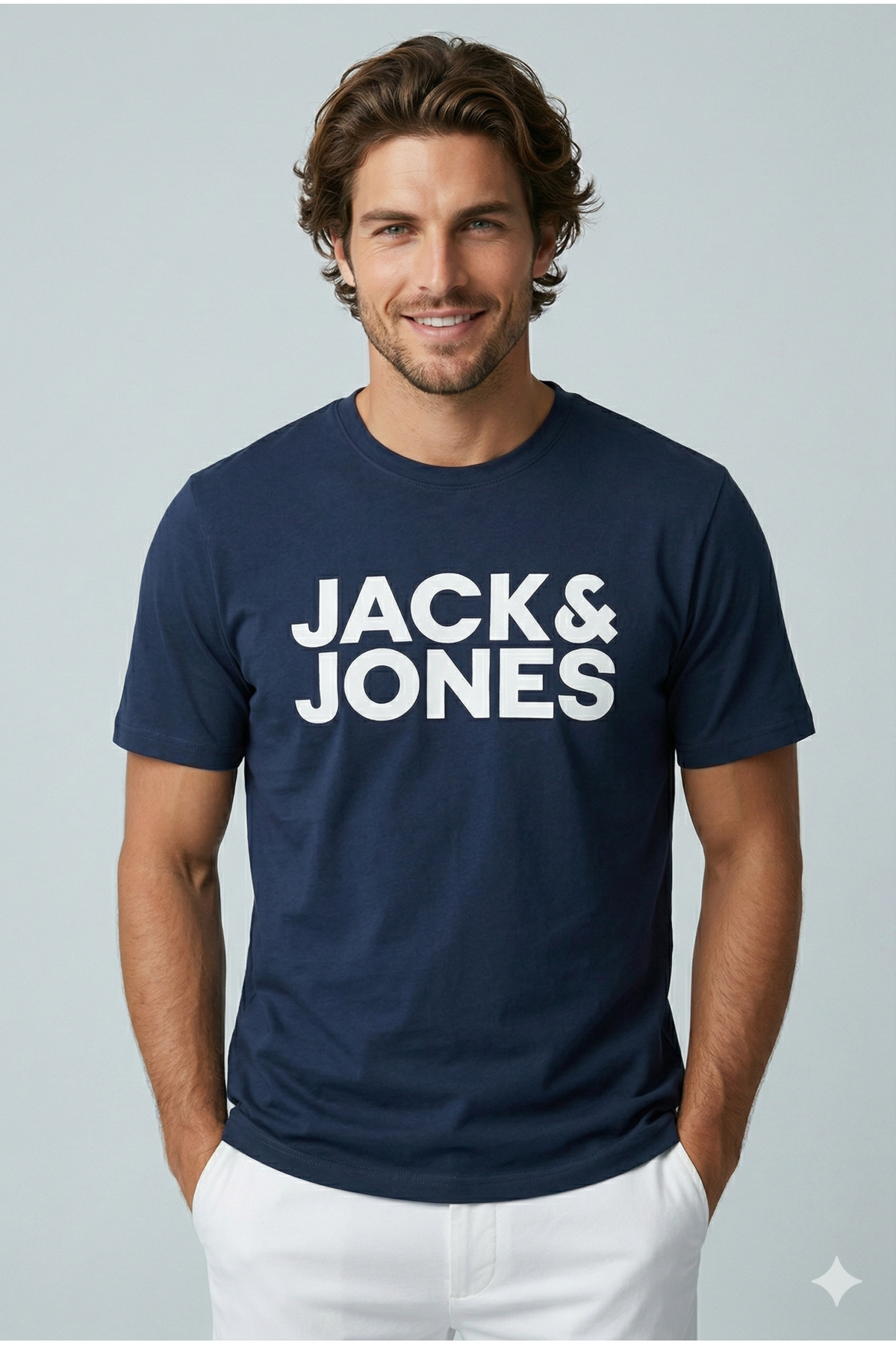 تی شرت مردانه جک جونز مدل Jjecorp Logo 12151955 جک اند جونز تی شرت Jack & Jones