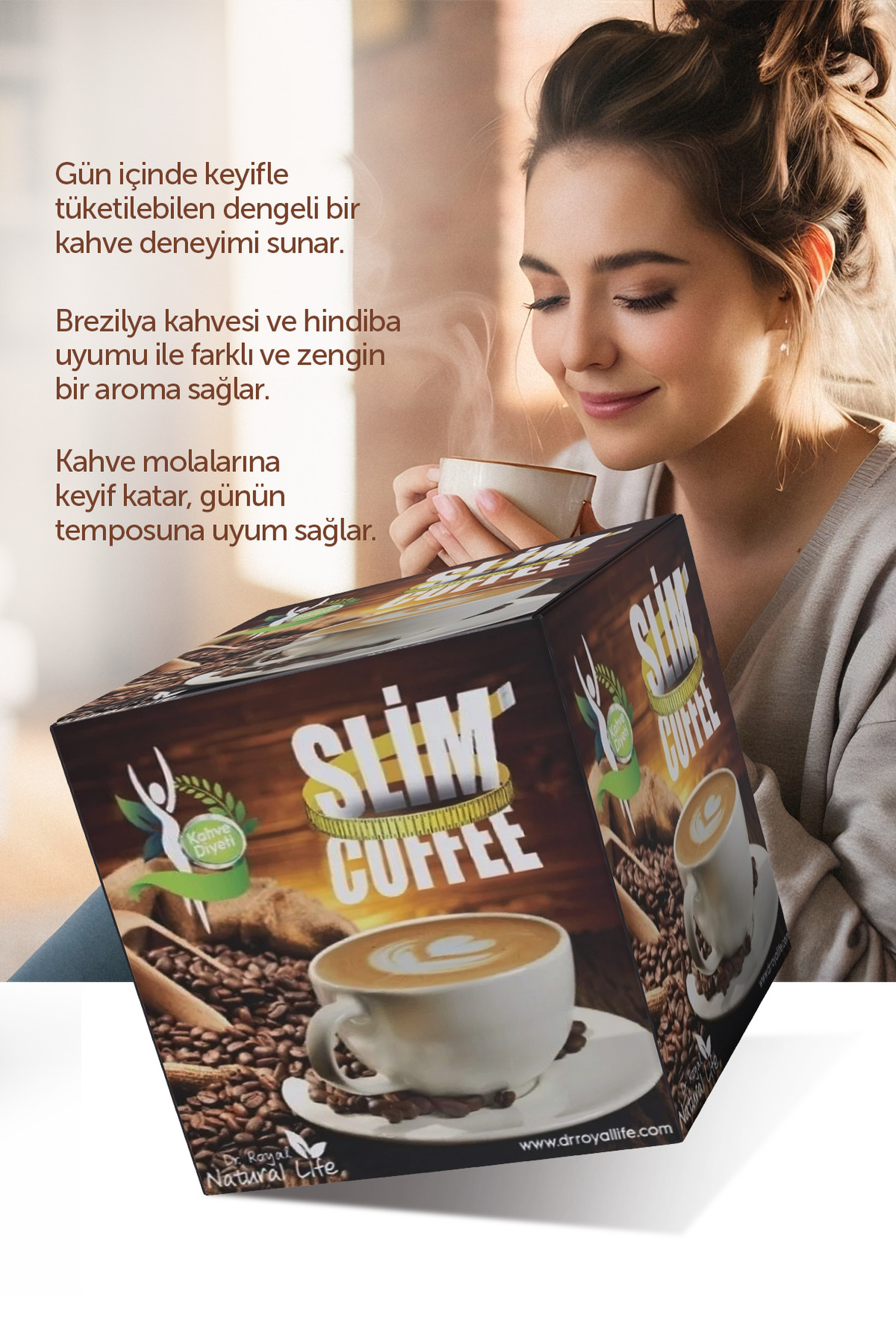 Dr.Royal Natural Life Slim Detox Coffe Kahve Diyeti 1 Aylık