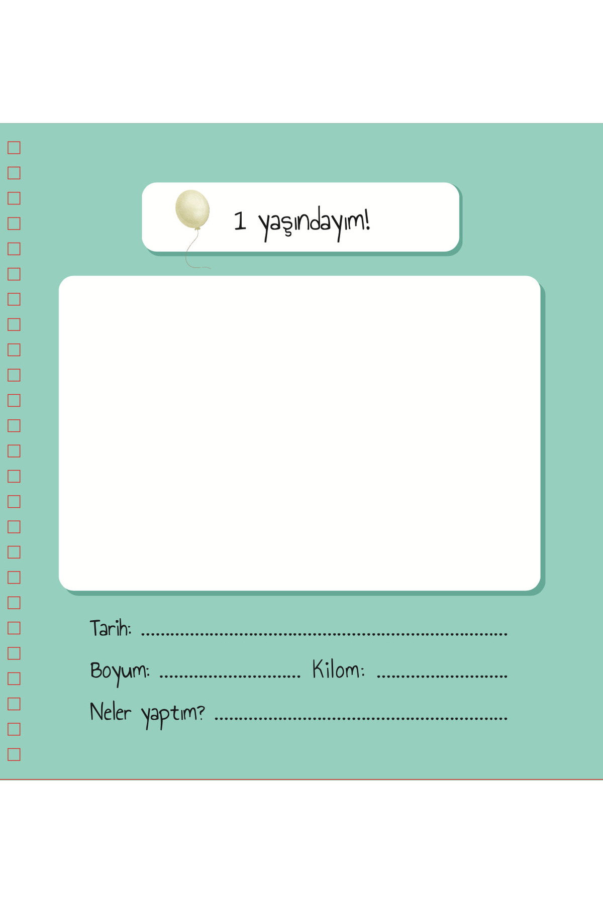 bebek ve uyku Anne Ve Bebek Anı Defteri - Hamilelikten 3 Yaşa Kadar - Hamilelik Günlüğü - Bebek Ajandası fotoğrafı 6 (önizleme)