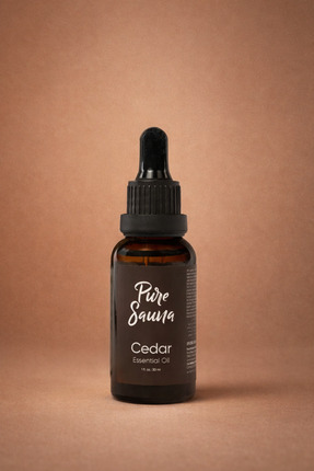 Pure Sauna Saf Sedir Uçucu Yağı 30 ml - Cedrus Atlantica -Buhurdanlık ve Difü...