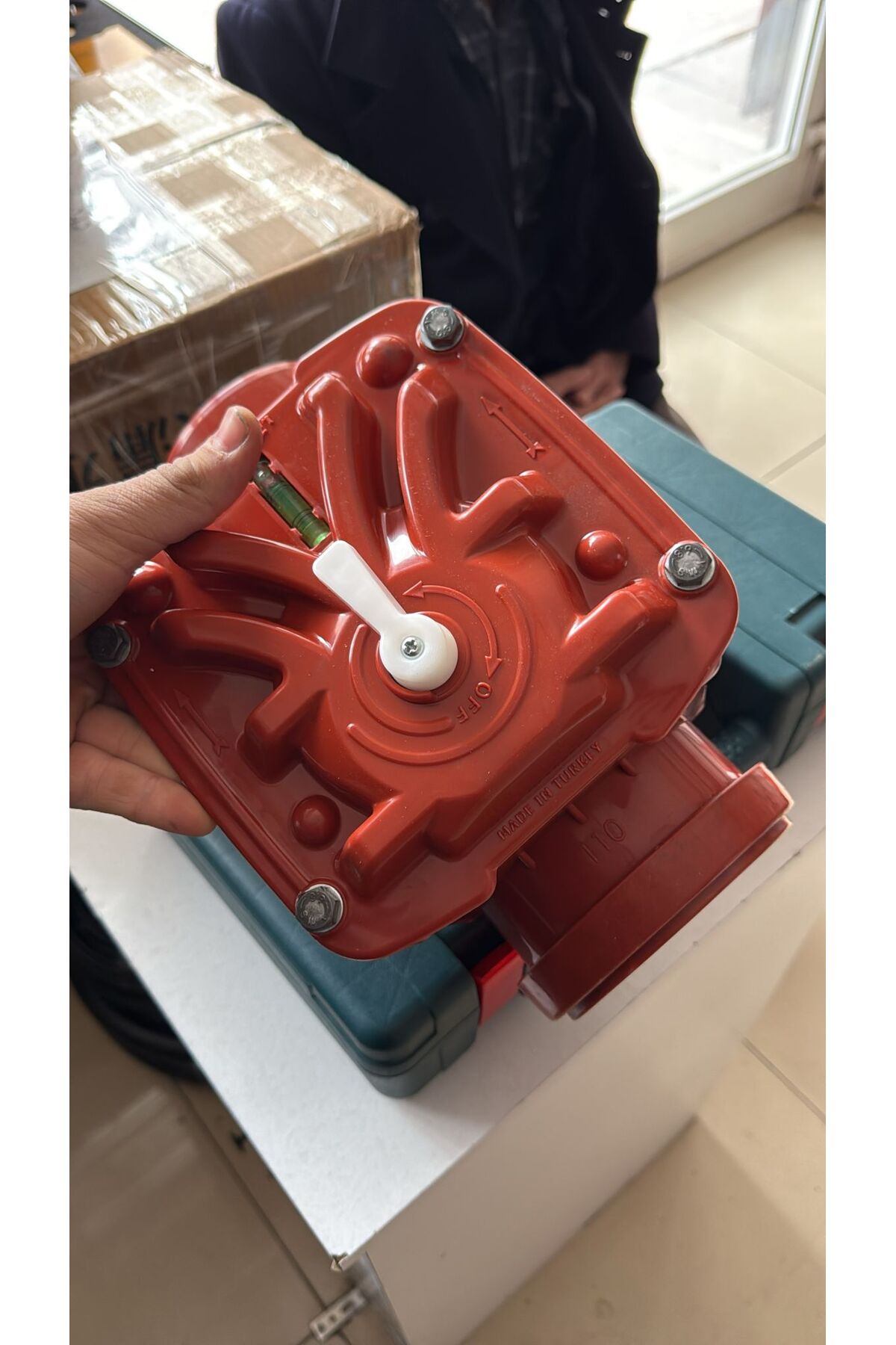 LUX WARES 100 Lük Kalın Çelik Klapeli Çekvalf 110 MM PVC Boru