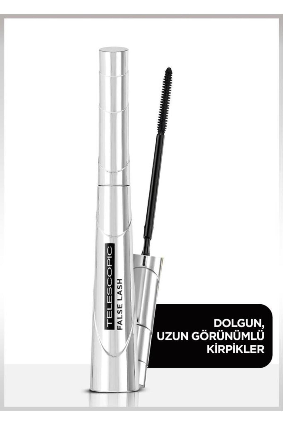 L'Oreal Paris L'Oréal Paris False Lash Telescopic Fiber Maskara - Siyah