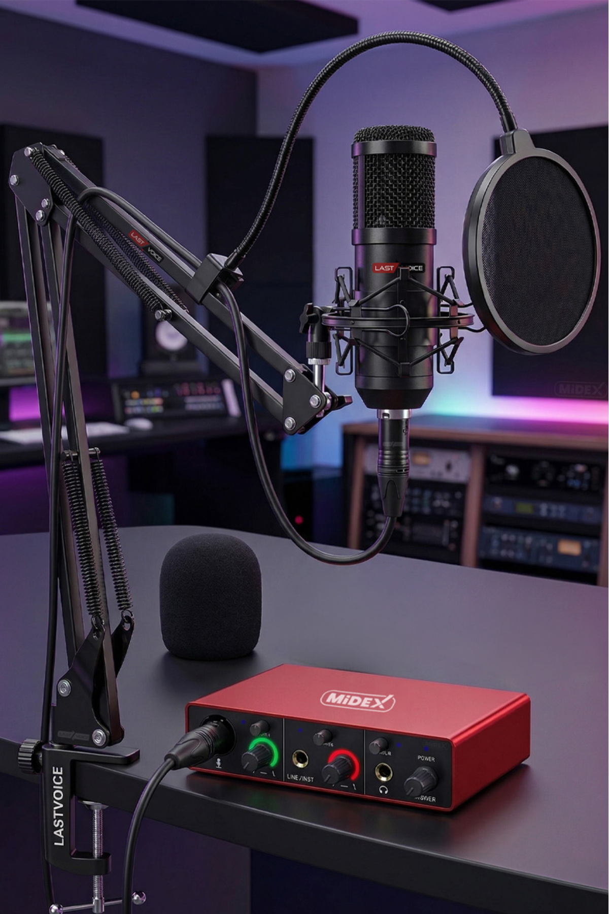 【ゆもき】ASTRO CD 21点セット Midex Glx Paket-2 Ekonomik Home Stüdyo Ekipmanları Kayıt Seti