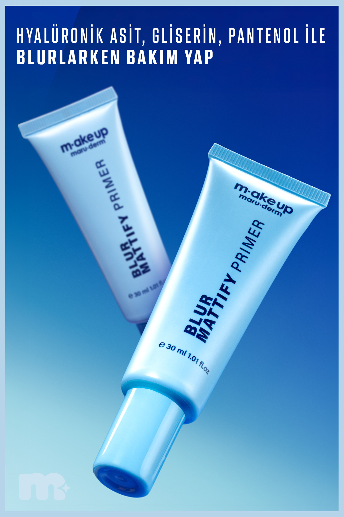 make up maruderm Gözenek Gizleyici, Pürüzsüz ve Mat Görünüm Sağlayan Makyaj Bazı – Primer — سفید PrimerMatte — تصویر 3 از 4