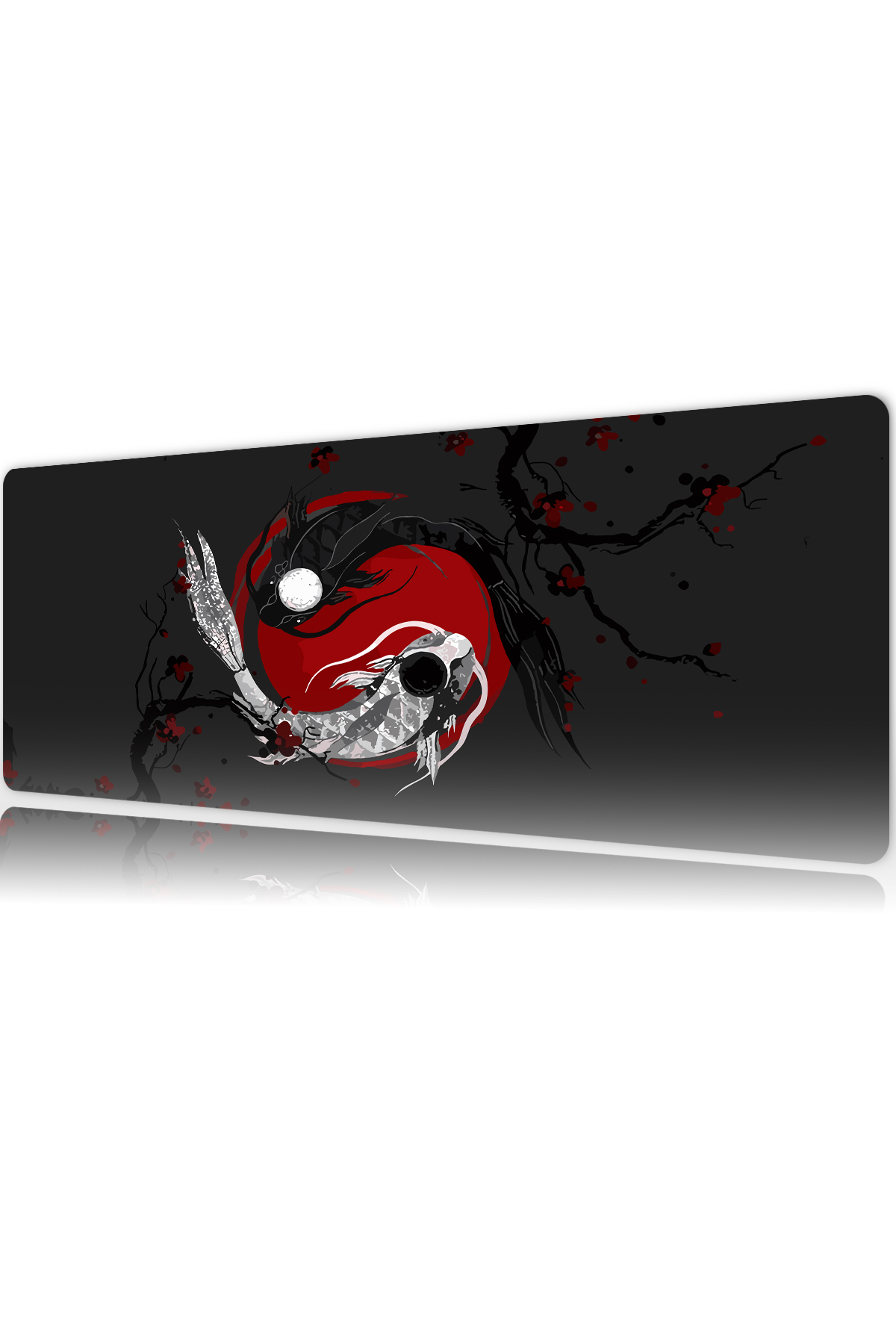 Yin Koi Gaming Player XL Mouse Pad Mousepad 80X30 cm 3Mm Stitched Model