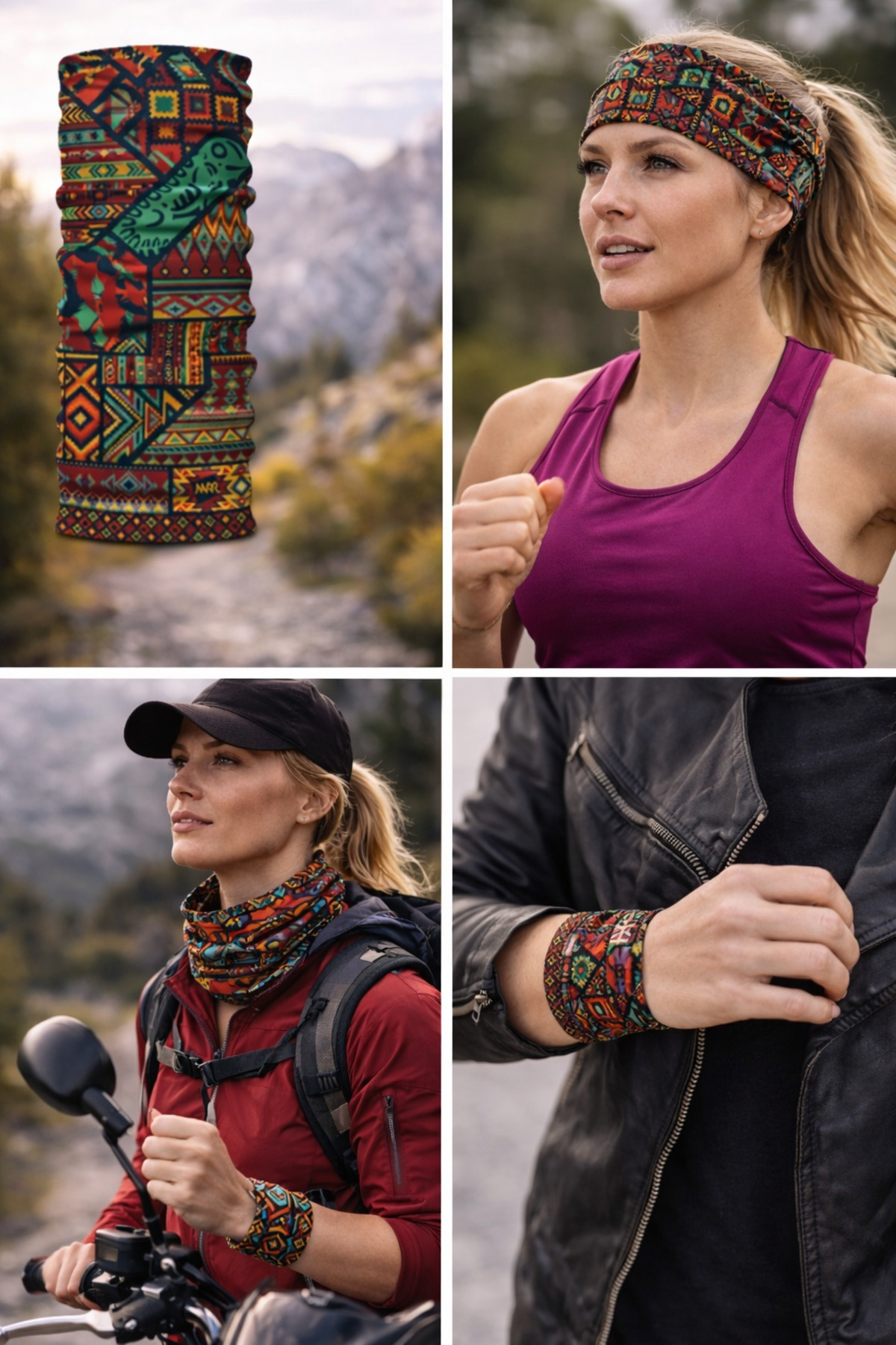 colizon Unisex Termal Buff Boyunluk - UV Korumalı Balaklava Tipi Outdoor Sporcu ve Motosiklet Maskesi görsel 2