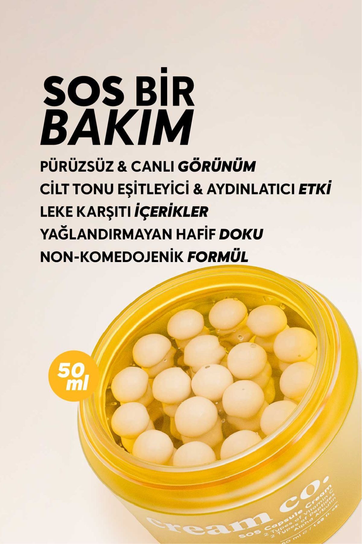 Nemlendirici Kapsül Krem İkili | Aydınlatıcı Yenileyici Leke Karşıtı Seti | Seyahat Boyu Set — CC977 — تصویر 3 از 5
