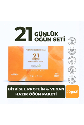 Renovafood 21 Günlük Planlı Öğün Seti
