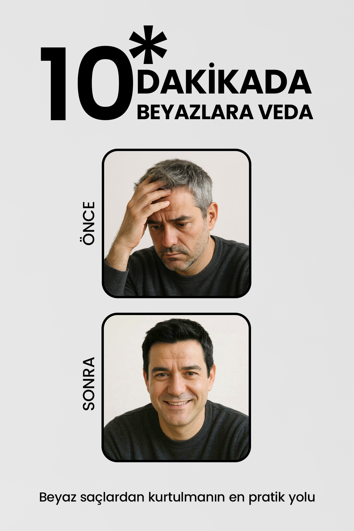 Saç Siyahlaştıran Anında Etkili Beyaz Kapatıcı Şampuan 350 Ml — 8684808759333 — تصویر 5 از 7