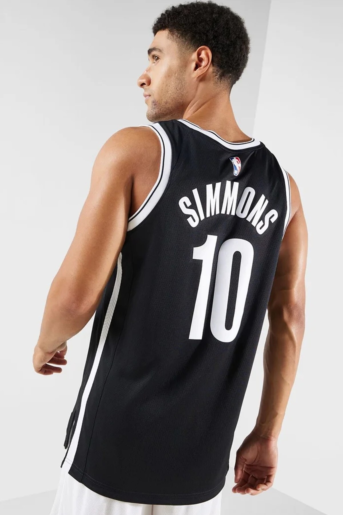 Nike Dri Fit Brooklyn Nets NBA Basketball Jersey SIMMONS Erkek