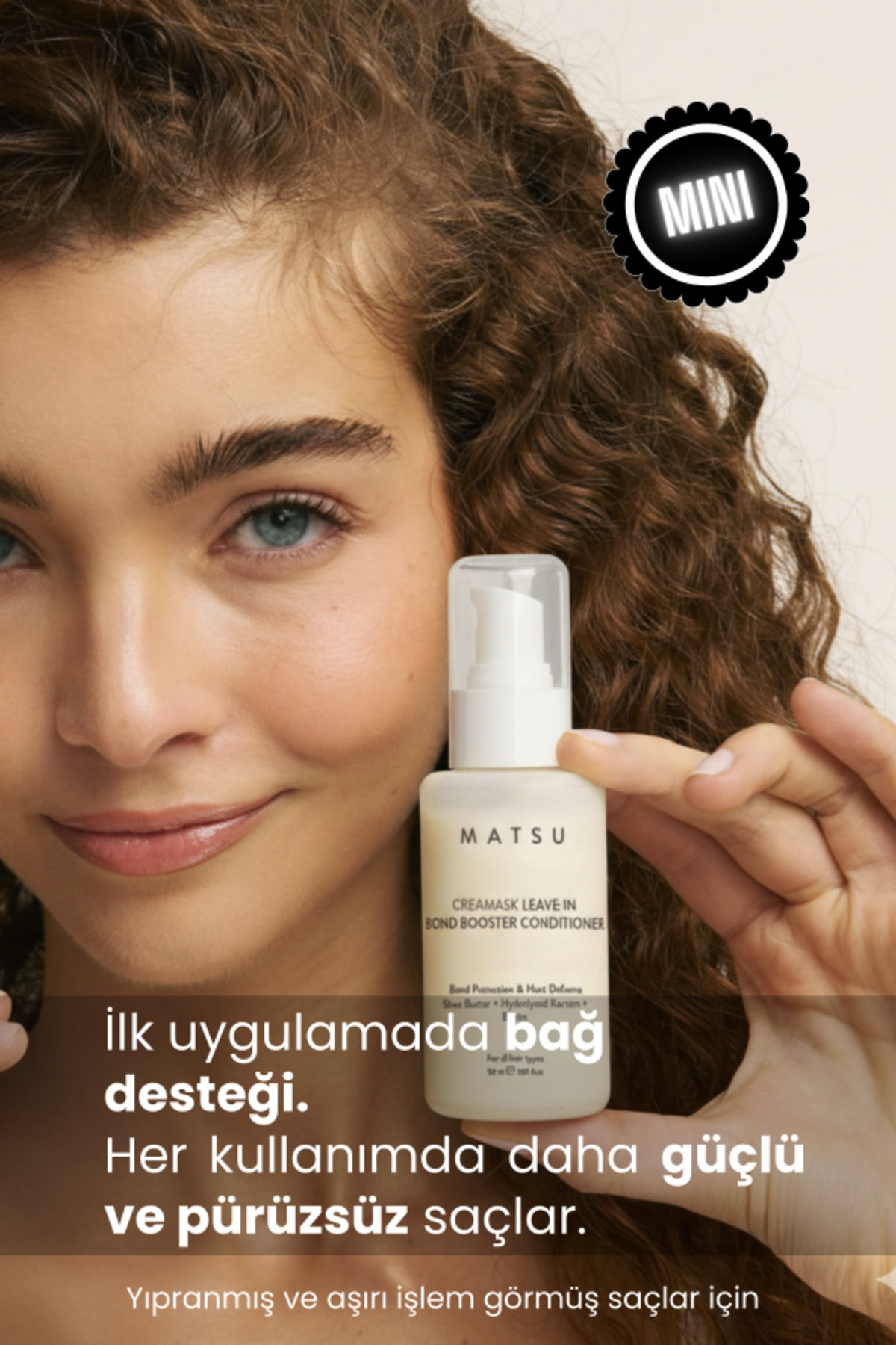 Creamask Durulanmayan Bakım Kremi 50 ml | Bağ Onarımı & Isı Koruması — MP151 — تصویر 6 از 9