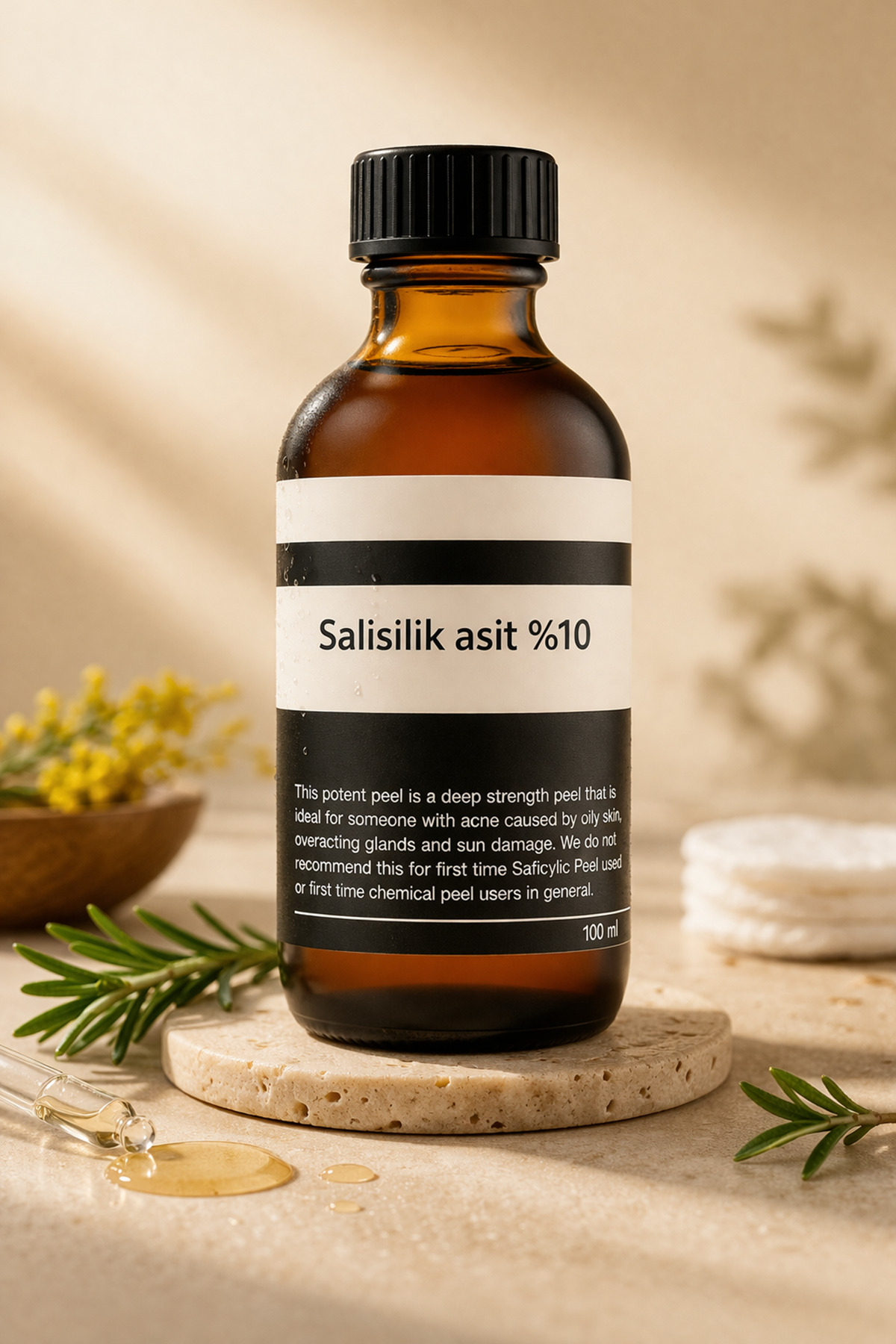 قدرت اسید سالیسیلیک ۱۰٪ برای پوستی بی‌عیب و نقص! اثر لایه‌برداری شیمیایی قوی علیه جوش‌های سرسیاه — yttty55 — تصویر 6 از 8