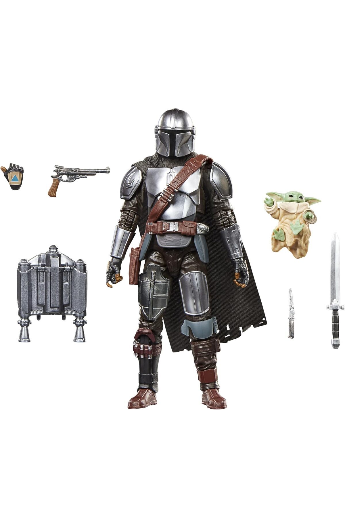Hasbro Star Wars Black Series The Mandalorian & Grogu Deluxe, Star