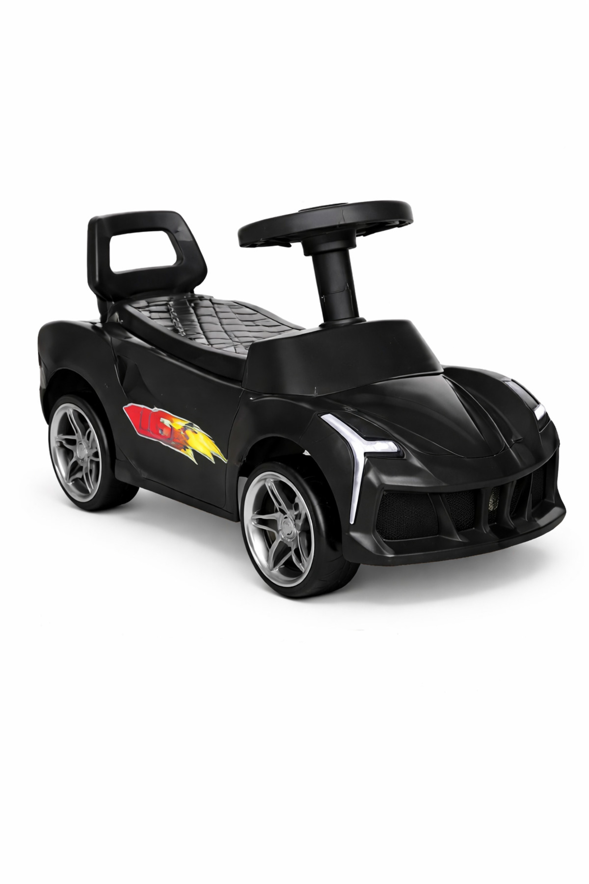 BebeMango Fasty Car Müzikli Bingit Araba – Işıklı, Sesli, Ergonomik Tasarım Çocuk Sürüş Arabası fotoğrafı 4 (önizleme)