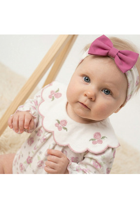 Hülya's MIND KIZ BEBE GENIS YAKALI ROMPERLER