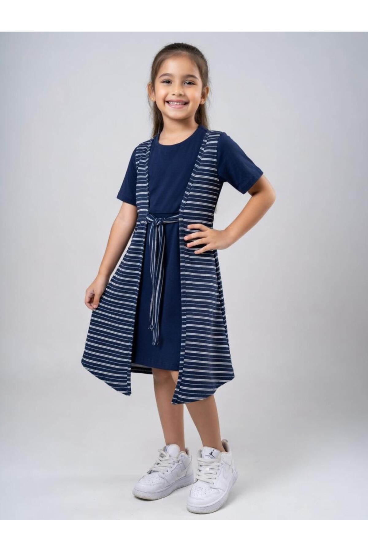 Kids Club BAĞLAMALI KIZ COCUK ELBİSE
