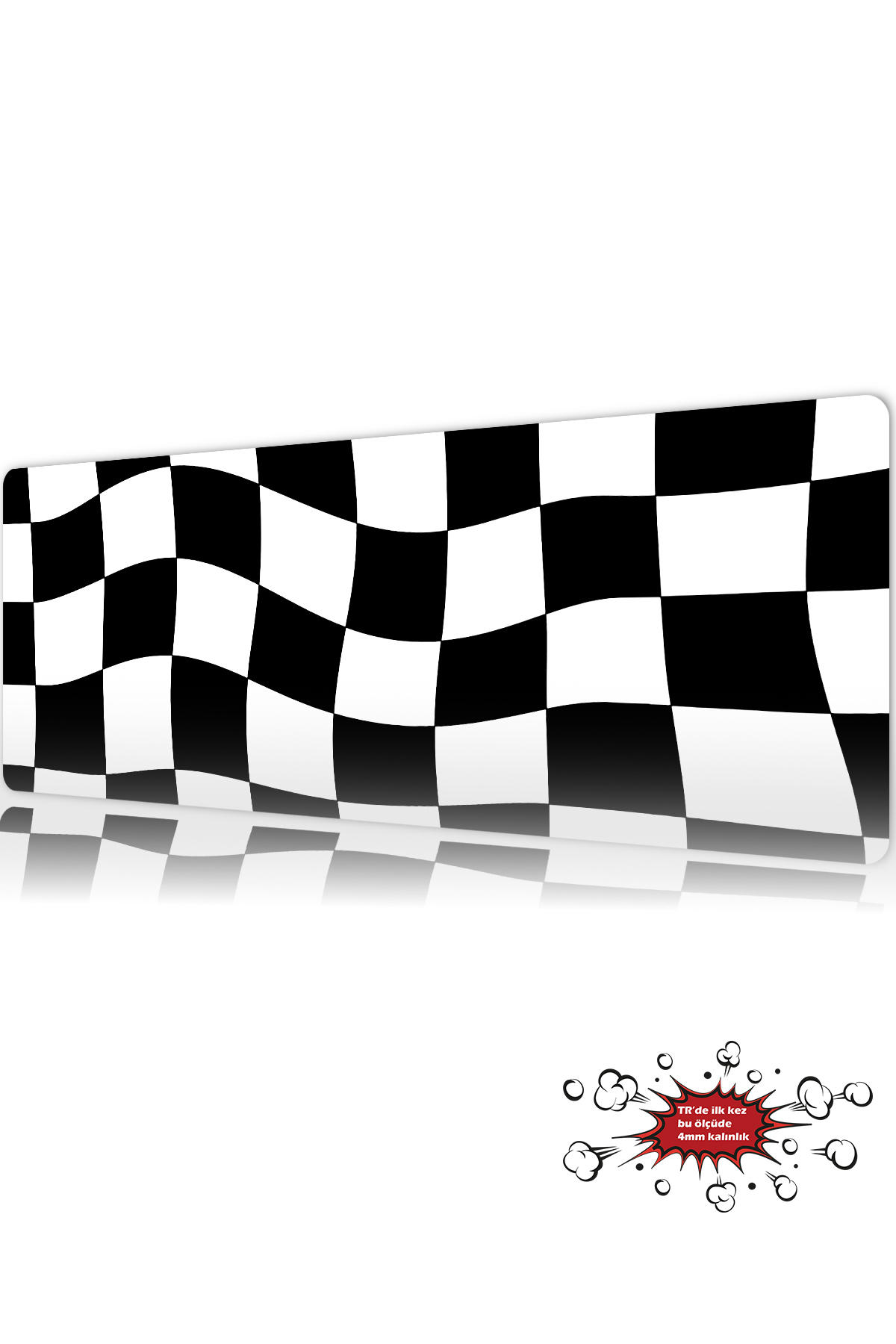 Racing Grid Gaming Player XL Mouse Pad Mousepad 90x40 cm 3Mm Stitched Model