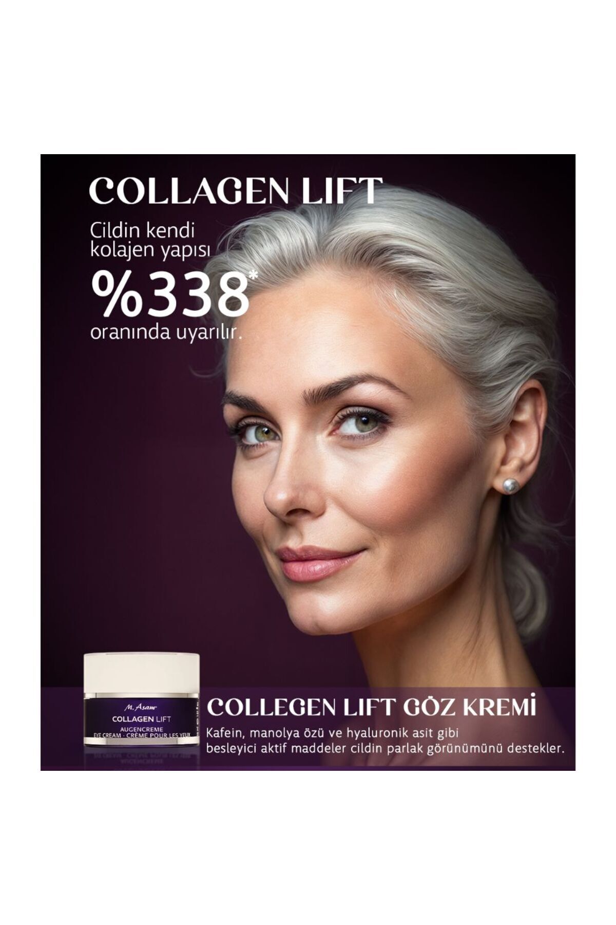 M.Asam Collagen Lift Eye Cream 30 ml — 4049639423015