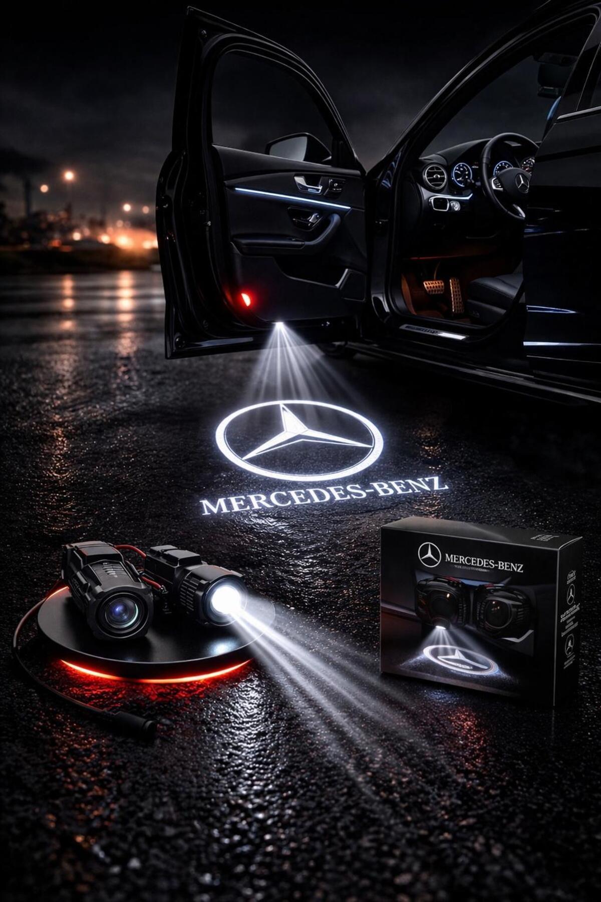 KESKİN SOUND MERCEDES-BENZ KAPI ALTI LOGO AYDINLATMASI - Fiyatı