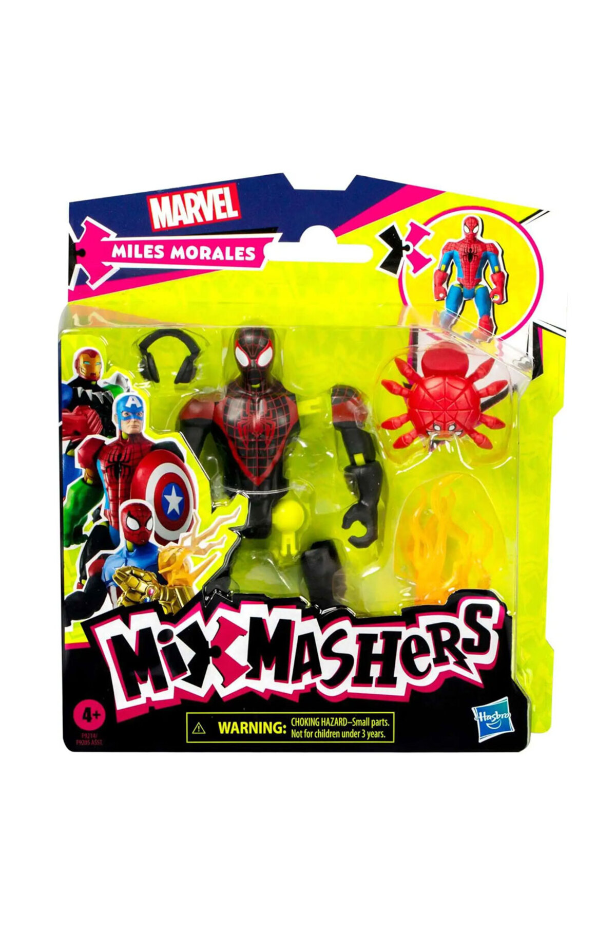 Spiderman Spider-Man Mixmashers Figür Miles Morales F9205-F9214