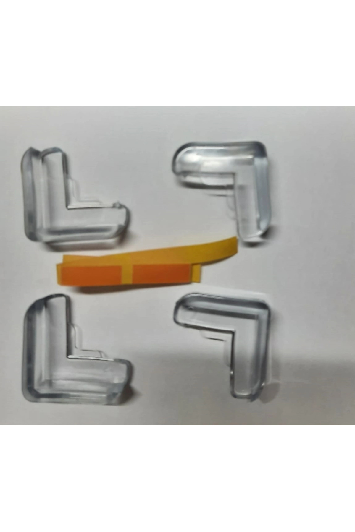 shopwave KRM 12 Li Masa Sehpa Köşe Koruyucu Silikon- Çocuk Koruma Aparatı KRM fotoğrafı 4 (önizleme)