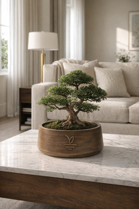 ESG PLUS Cookie 17 cm Eskitme Dekoratif Beton Kaktüs Sukulent ve Bonsai Saksı...