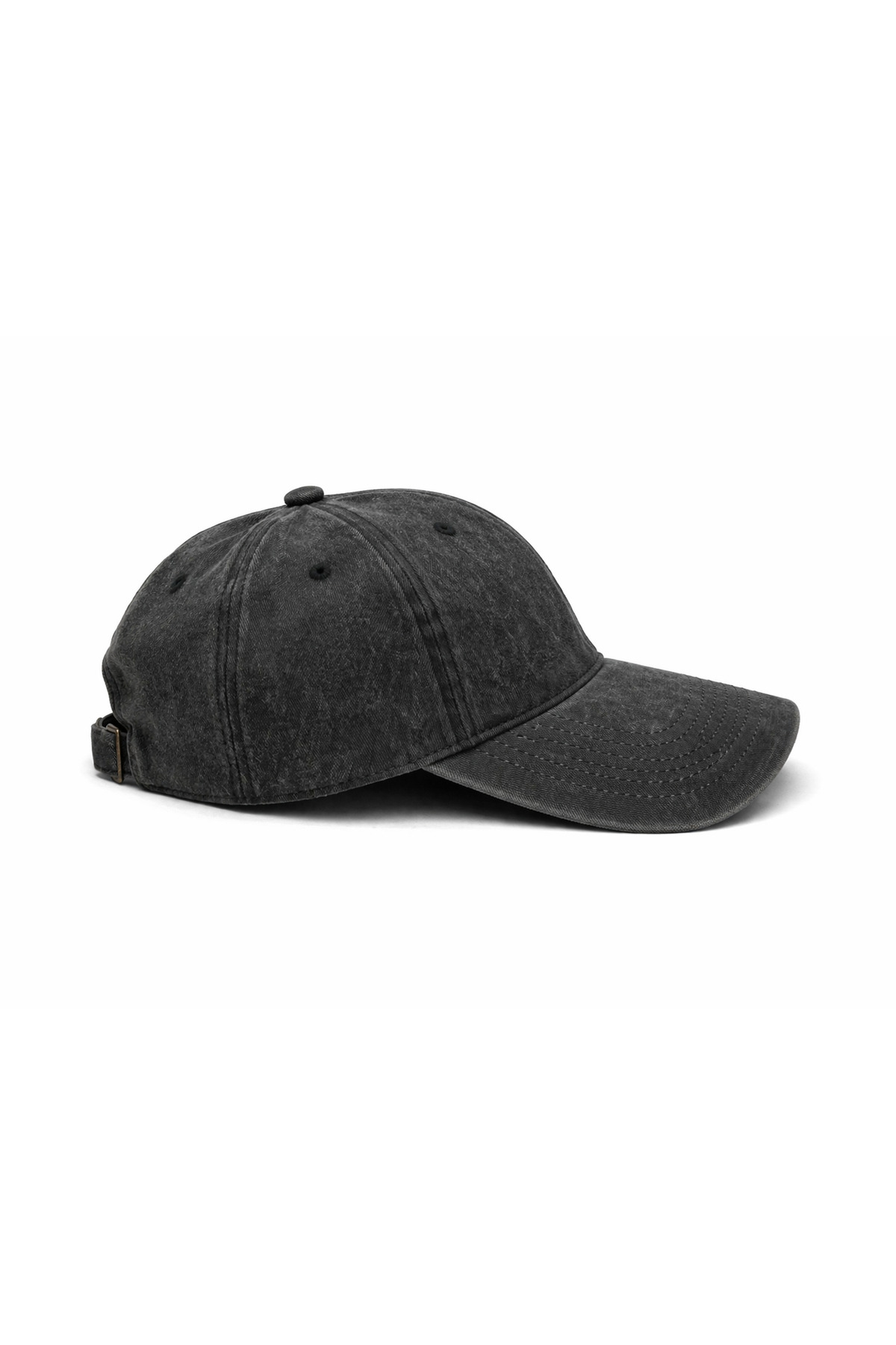 Butik Unisex Yıkanmış Eskitme Şapka %100 Pamuk Ayarlanabilir Vintage Baseball Cap görsel 2