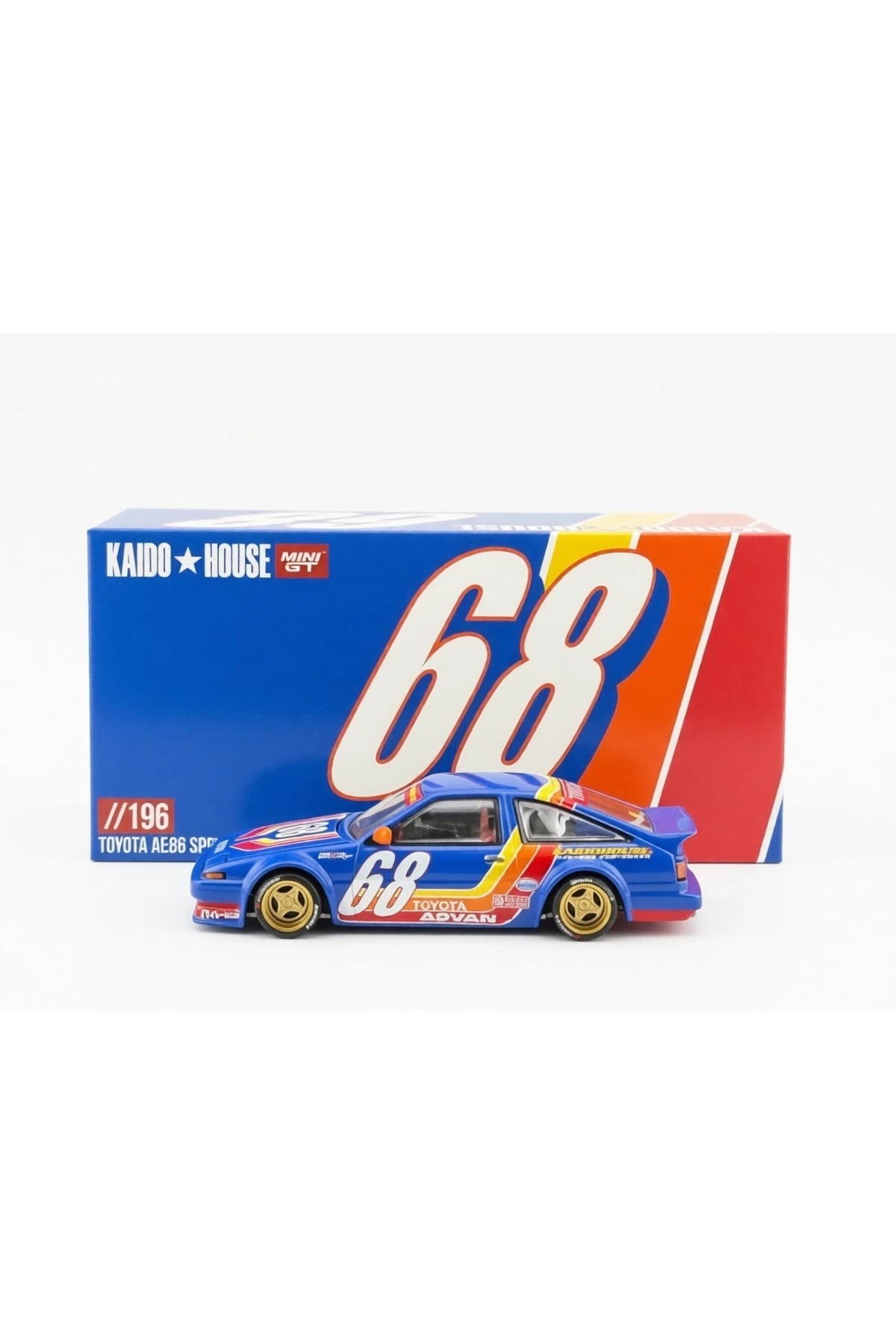 HOT WHEELS Mini GT 1/64 Kaido House Toyota AE86 Sprinter Trueno