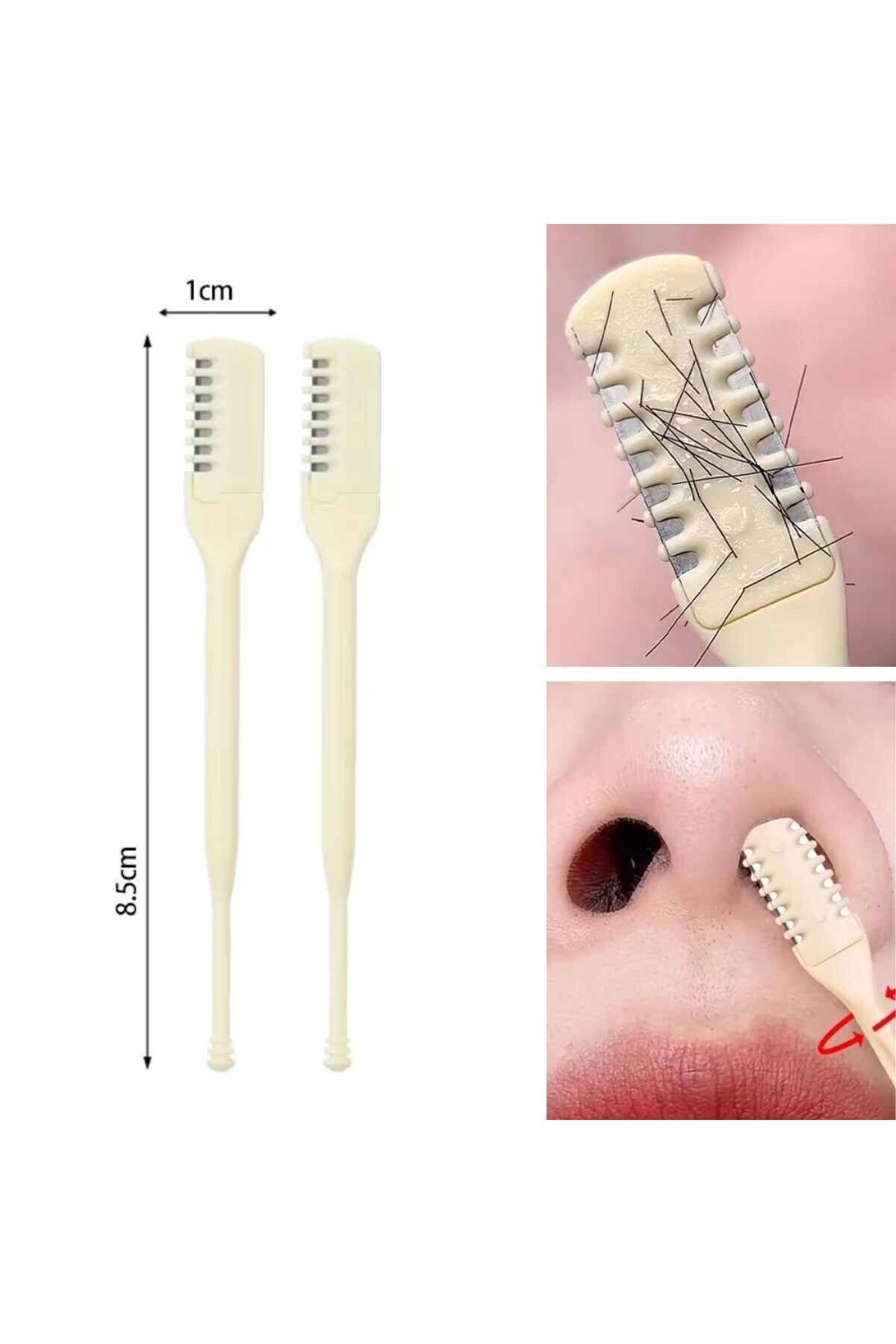Orqinel ® 2'Si Bir Arada 2 Parça Kutulu Burun Kıl Alma ve Kulak Temizleme Aparatı fotoğrafı 5 (önizleme)