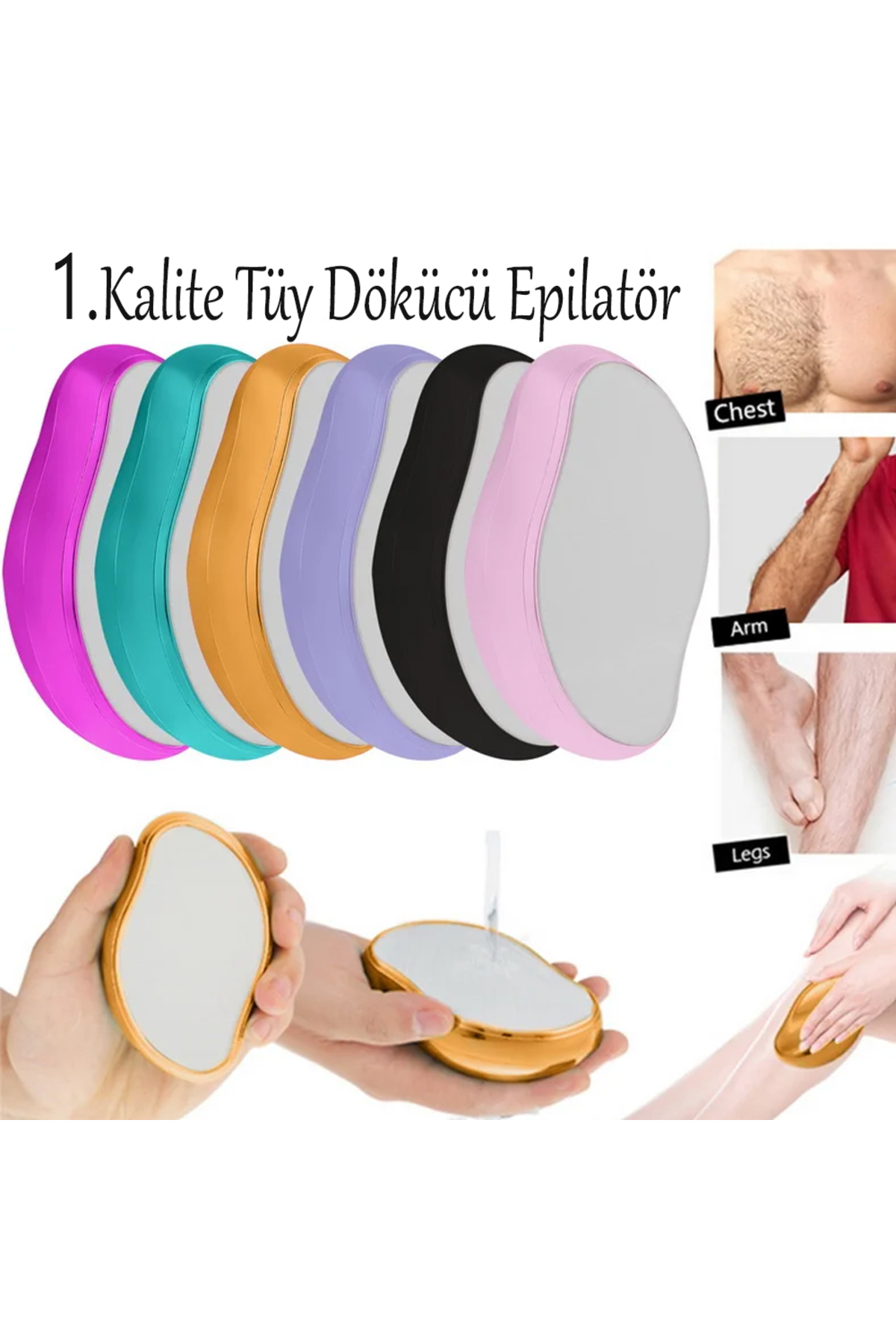mikudesign Kristal Epilatör Tüy Dökücü — MKTB-Nrl-K-1027-2