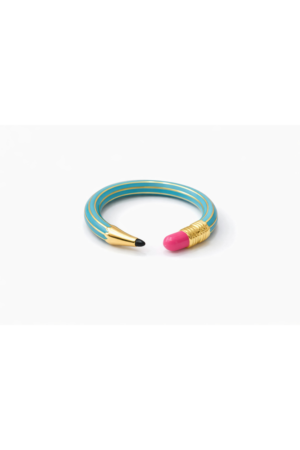 Nesly Pencil Chic Colorful Pencil Form Adjustable Ring